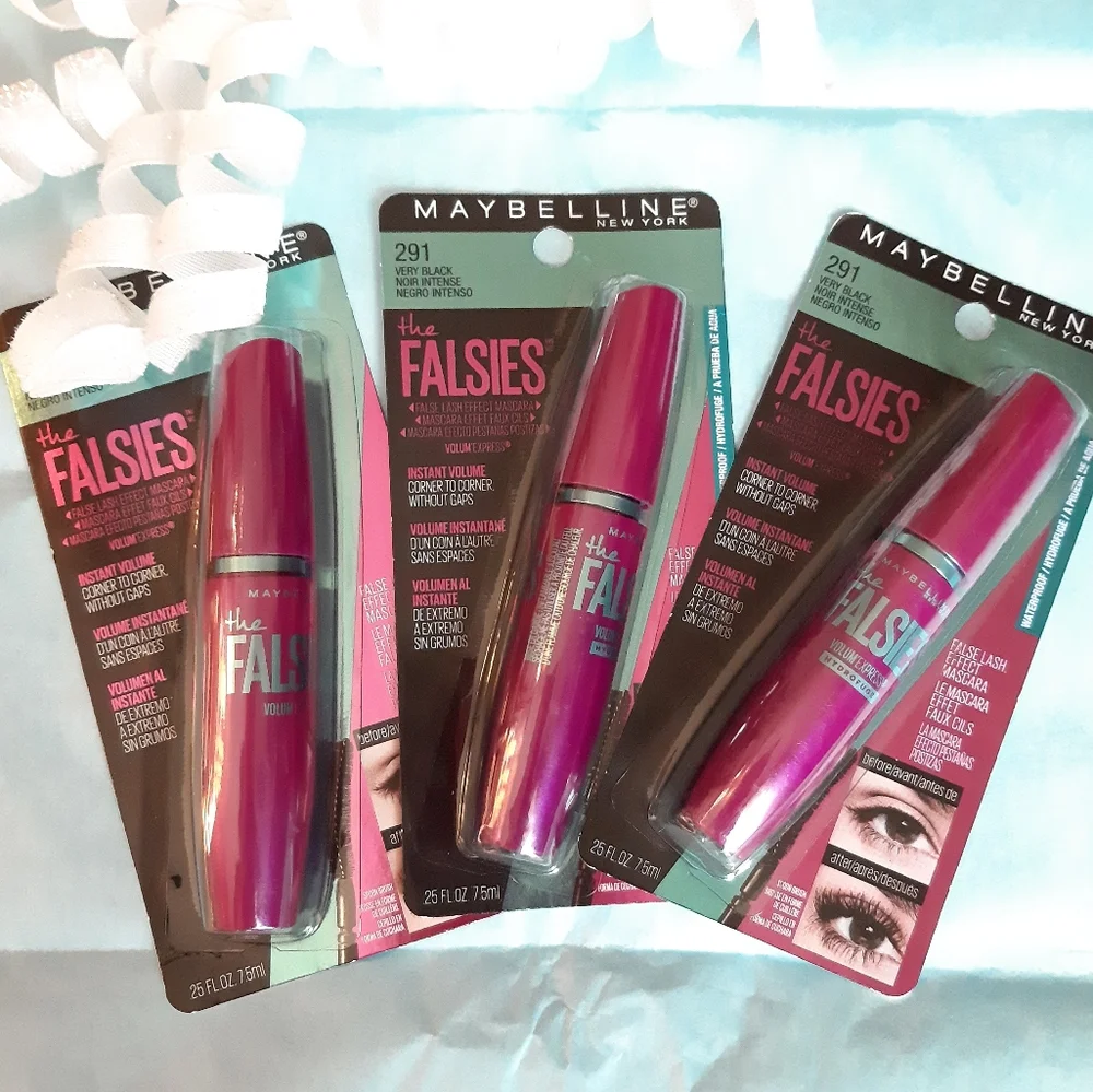 NWT Maybelline the Falsies Mascara Bundle